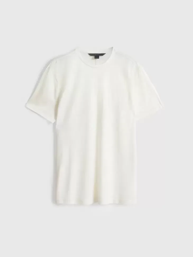 T-Shirts>John Varvatos PARK CREWNECK SALT