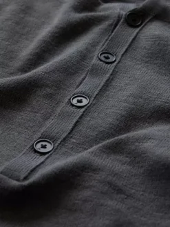 Tops>John Varvatos PARKER HENLEY DKSTEELHTR
