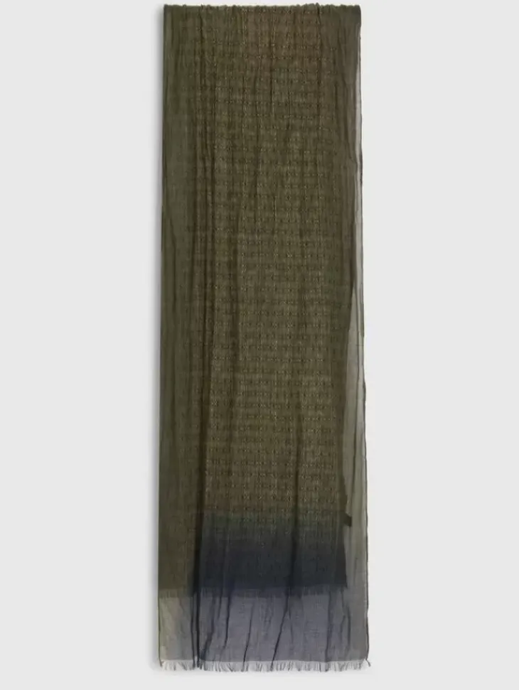 Shoes & Accessories>John Varvatos PATTON SCARF AVOCADO