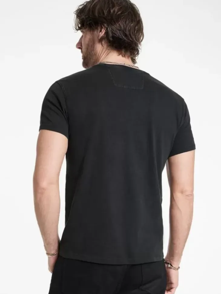 Graphic Tees>John Varvatos PEACE TEE CHARCOAL