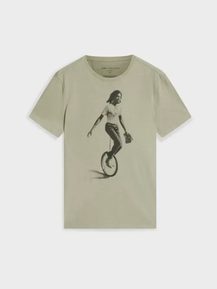 Graphic Tees>John Varvatos PETER TOSH TEE SAGEBRUSH