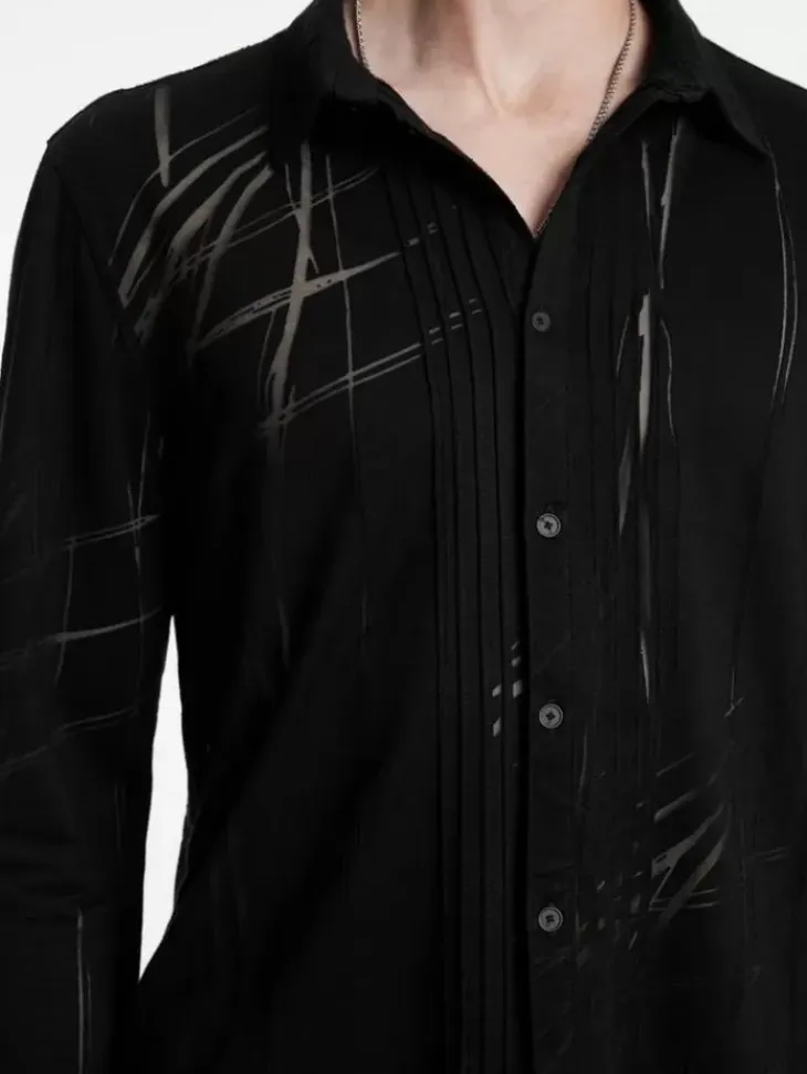 Shirts>John Varvatos PHOENIX SHIRT BLACK