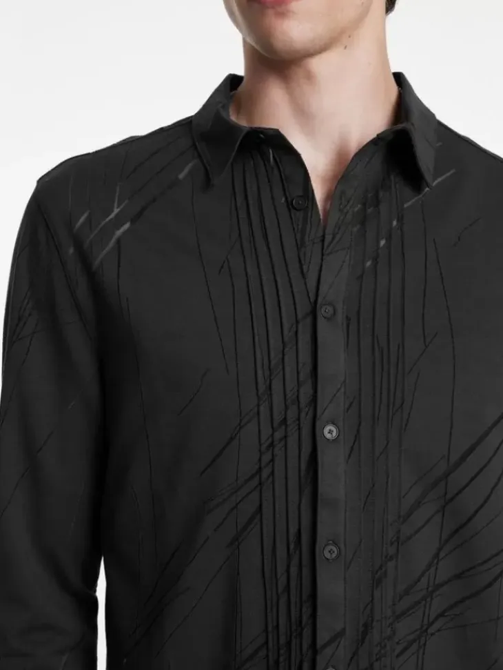 Shirts>John Varvatos PHOENIX SHIRT CARBON