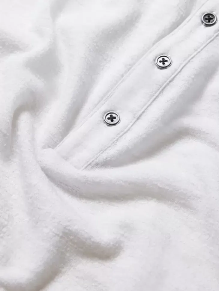 Tops>John Varvatos PRESIDIO POLO CHARCOAL/TURTLEDOVE