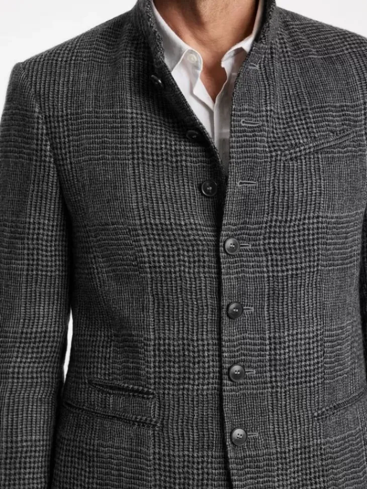 Coats And Jackets|Suit Jackets>John Varvatos REDWOOD JACKET FLATGREY
