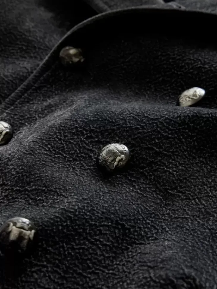 Coats And Jackets>John Varvatos REGAN COAT CHARCOALGREY