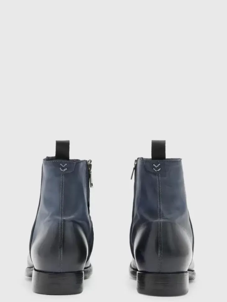 Shoes & Accessories>John Varvatos REGENT BOOT BLUESTONE