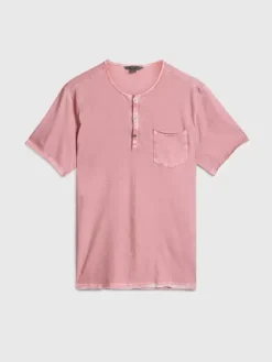 Tops>John Varvatos REX HENLEY ANTIQUEPINK