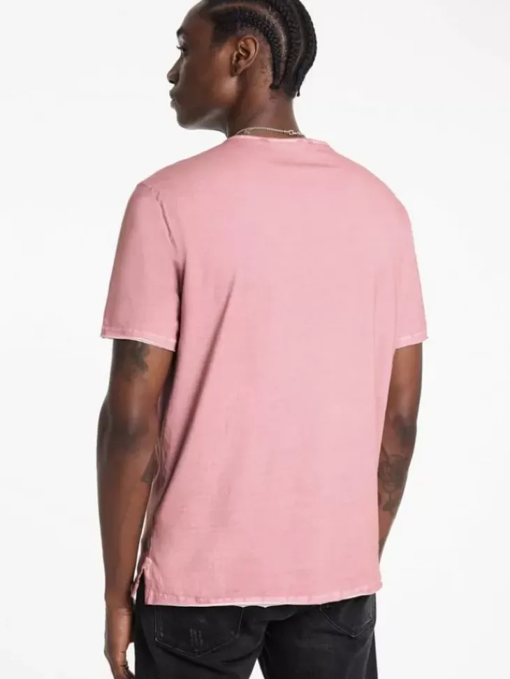 Tops>John Varvatos REX HENLEY ANTIQUEPINK