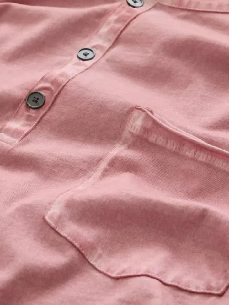 Tops>John Varvatos REX HENLEY ANTIQUEPINK