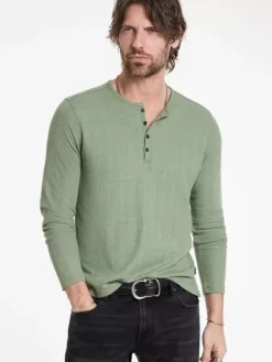 Tops>John Varvatos RICHARD HENLEY LEGUME