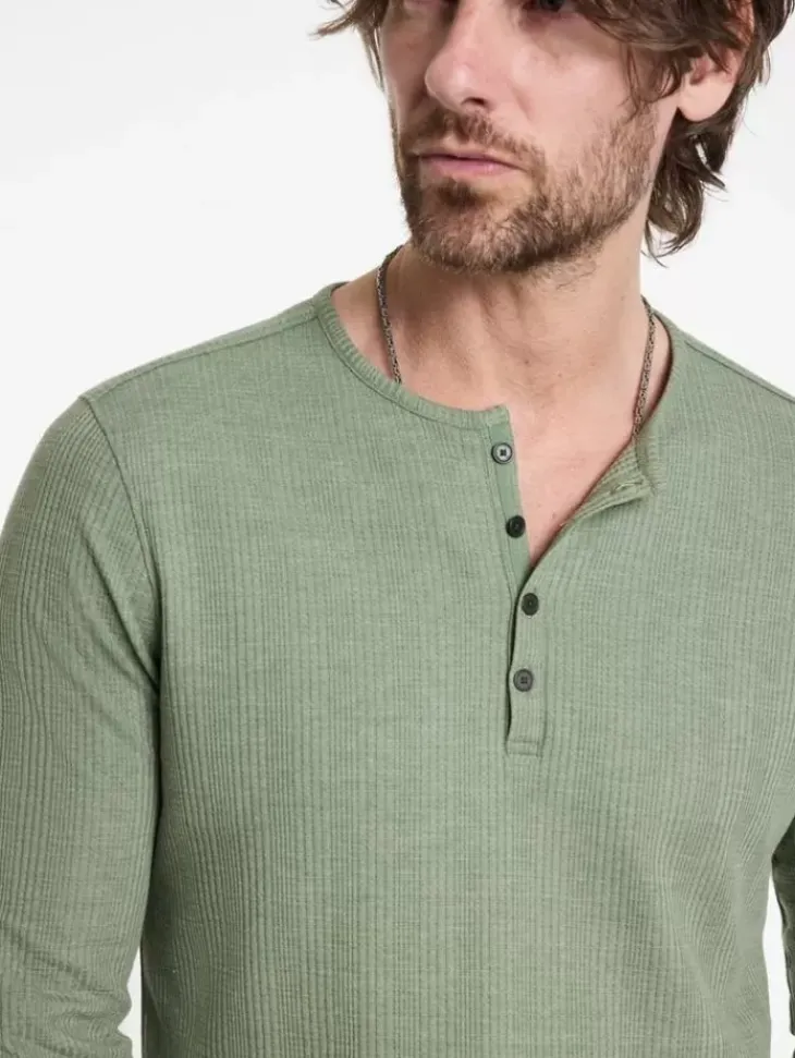Tops>John Varvatos RICHARD HENLEY LEGUME
