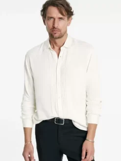 Shirts>John Varvatos RICHMOND SHIRT IVORY