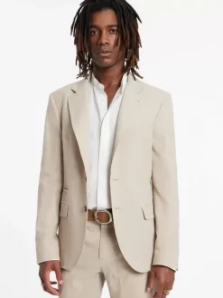 Leather & Outerwear|Tops>John Varvatos RIND JACKET CAMEL