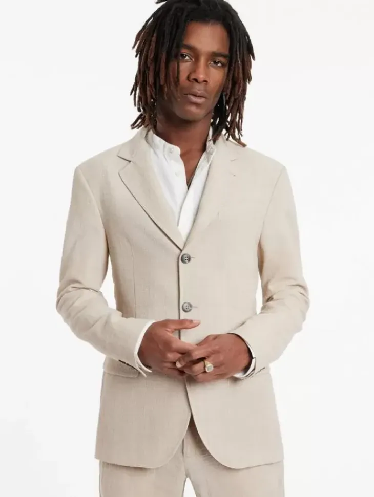 Leather & Outerwear|Tops>John Varvatos RIND JACKET CAMEL