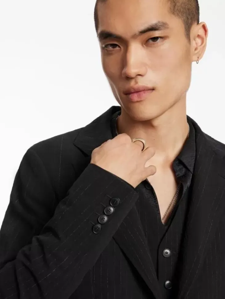 Leather & Outerwear|Tops>John Varvatos RIND JACKET BLACK