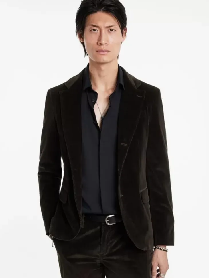 Coats And Jackets|Suit Jackets>John Varvatos RIND JACKET CHOCOLATE