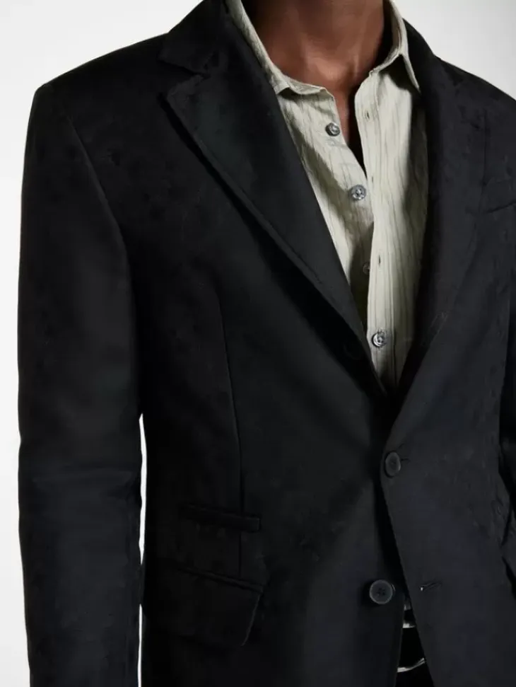 Leather & Outerwear|Tops>John Varvatos RIND JACKET BLACK