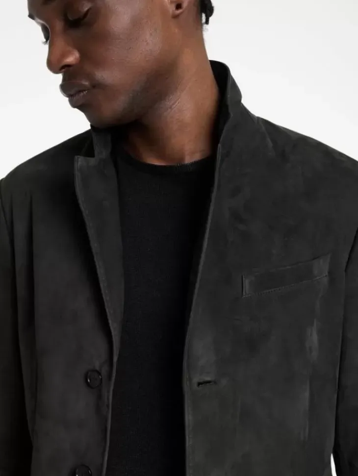 Tops>John Varvatos RIND JACKET CHARCOAL