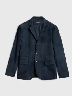 Coats And Jackets|Leather Jackets>John Varvatos RIND JACKET POWDERBLUE