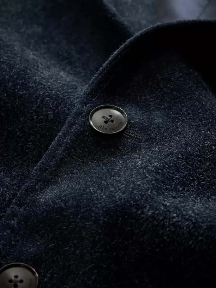Coats And Jackets|Leather Jackets>John Varvatos RIND JACKET POWDERBLUE