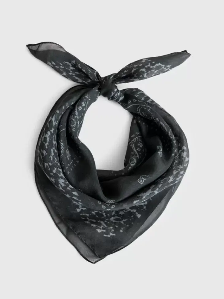 Scarves & Ties>John Varvatos ROCKINGHAM SCARF CARBON