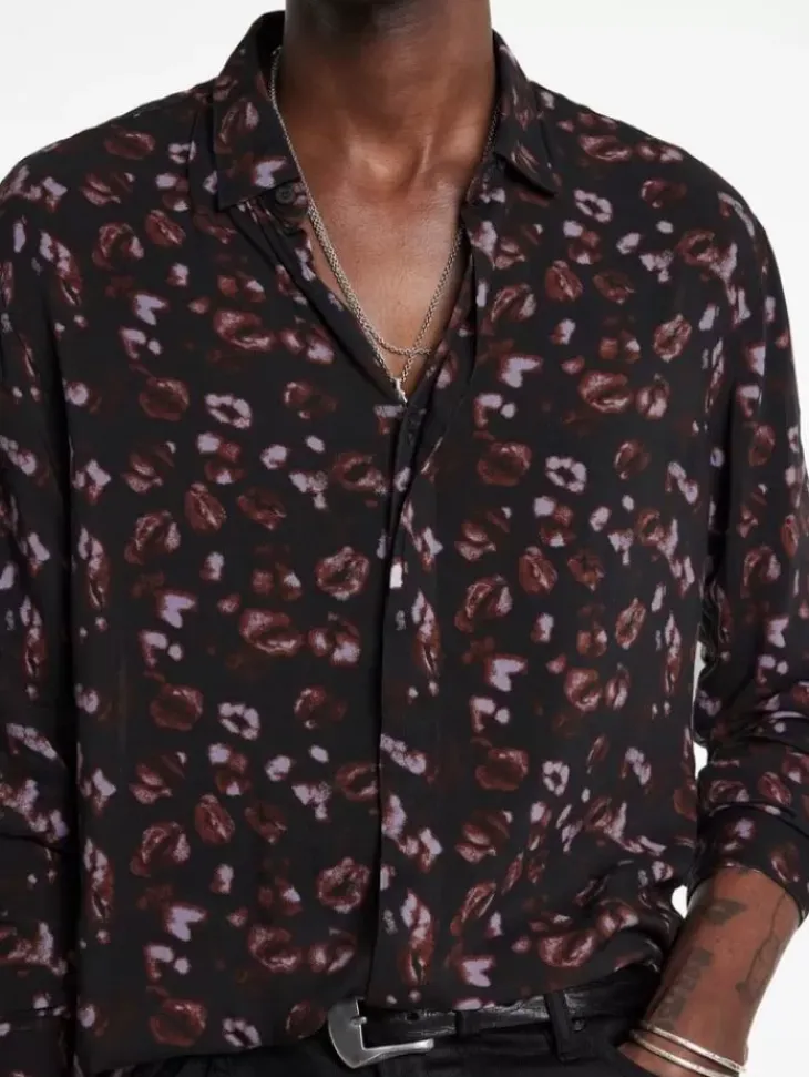 Shirts>John Varvatos RODNEY SHIRT CARBON