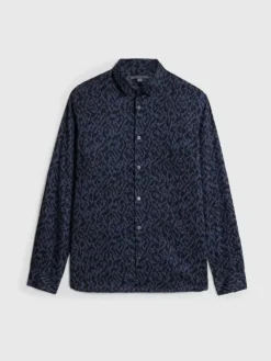 Tops>John Varvatos ROSS SHIRT NAVY