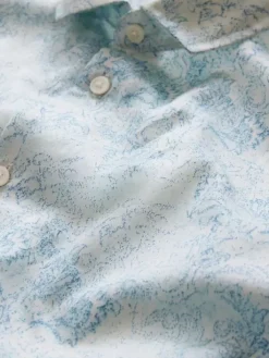 Tops>John Varvatos ROSS SHIRT BLUEMULTI