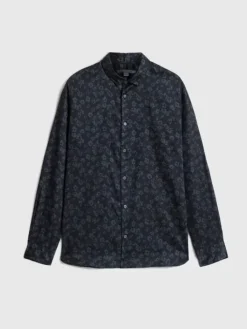 Tops>John Varvatos ROSS SHIRT BLACK
