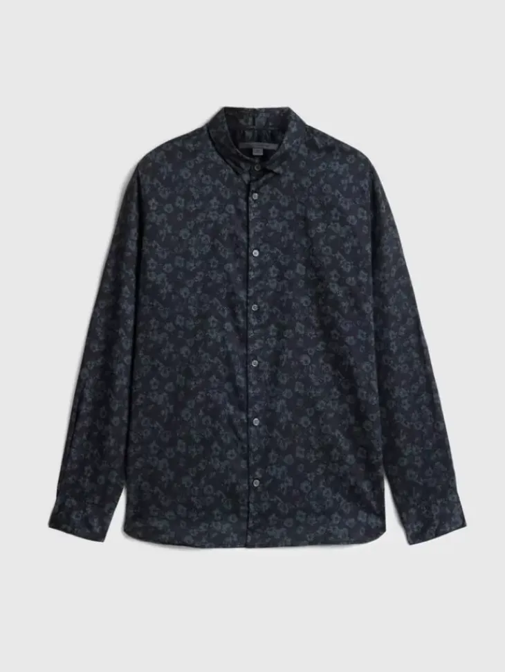 Tops>John Varvatos ROSS SHIRT BLACK