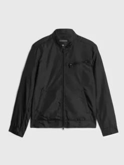 Tops>John Varvatos RYAN RACER JACKET BLACK