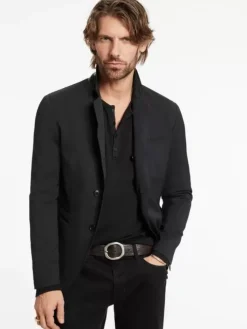 Leather & Outerwear|Tops>John Varvatos SILO JACKET BLACK