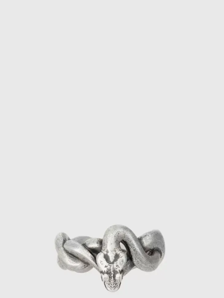 Jewelry>John Varvatos SNAKE BAND RING NOCOLOR