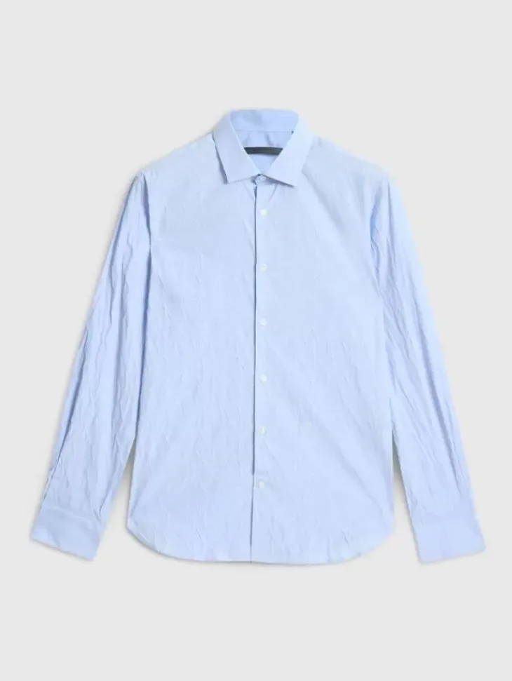 Shirts>John Varvatos STELLA DRESS SHIRT RIVERBLUE