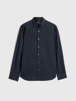 Shirts>John Varvatos STELLA DRESS SHIRT NAVY