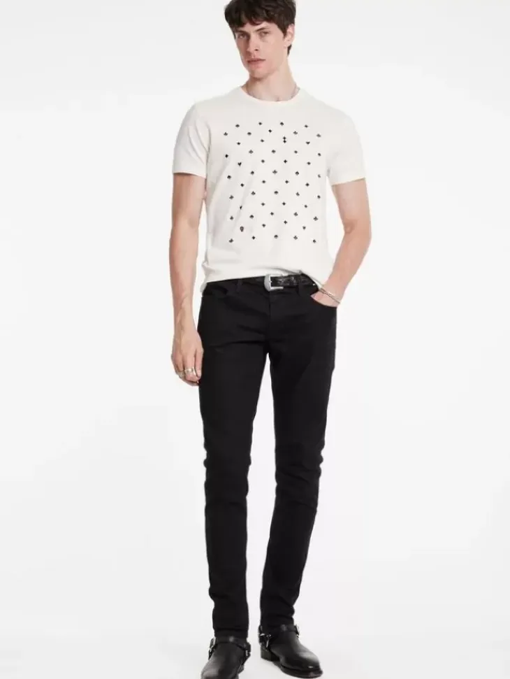 Graphic Tees>John Varvatos SUITS TEE SALT