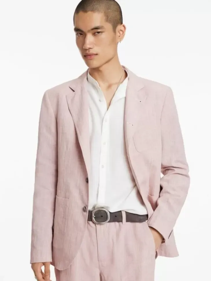 Leather & Outerwear|Tops>John Varvatos SUNSEA JACKET BARNRED