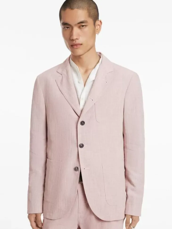 Leather & Outerwear|Tops>John Varvatos SUNSEA JACKET BARNRED