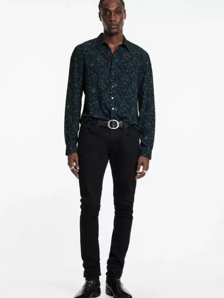 Shirts>John Varvatos TARA SHIRT BLUEGRPHTE