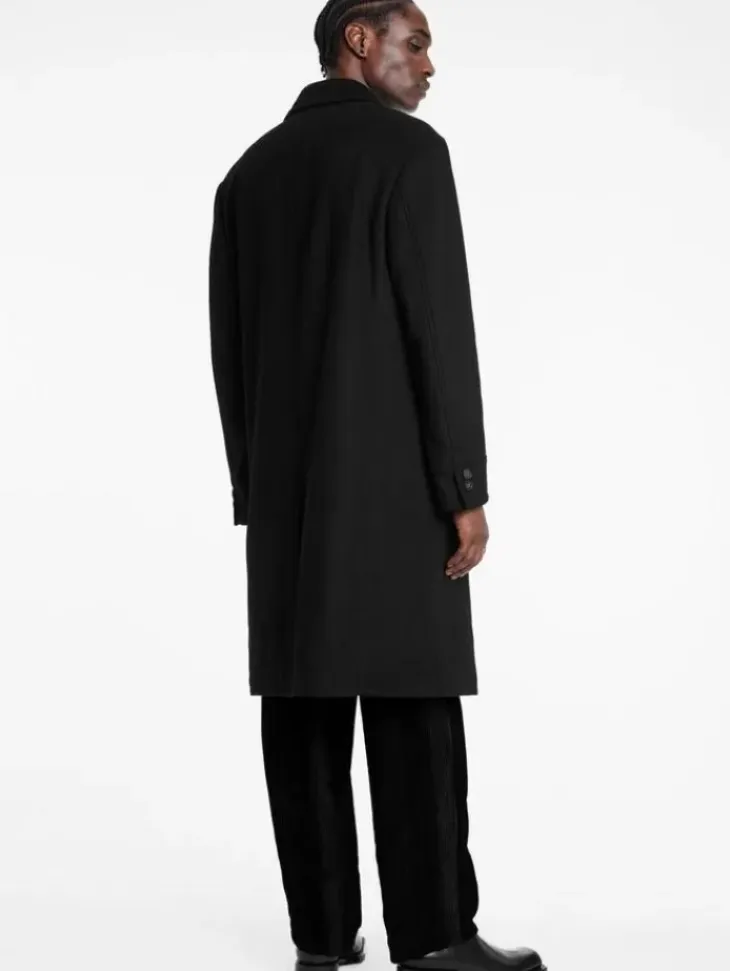 Coats And Jackets>John Varvatos TERRY COAT BLACK