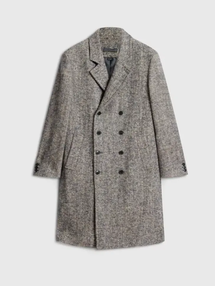 Coats And Jackets>John Varvatos TERRY COAT POWDERBLUE