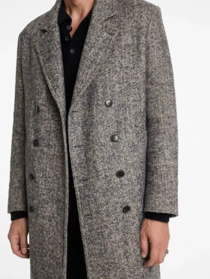Coats And Jackets>John Varvatos TERRY COAT POWDERBLUE