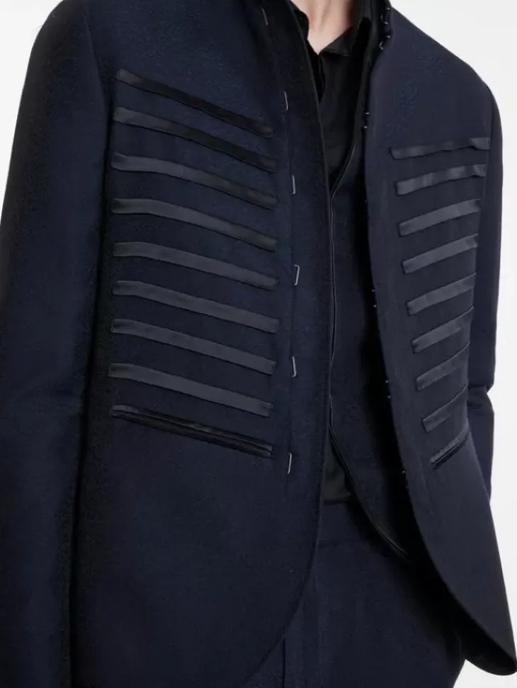 Leather & Outerwear|Tops>John Varvatos TILDEN JACKET BLUEBLACK