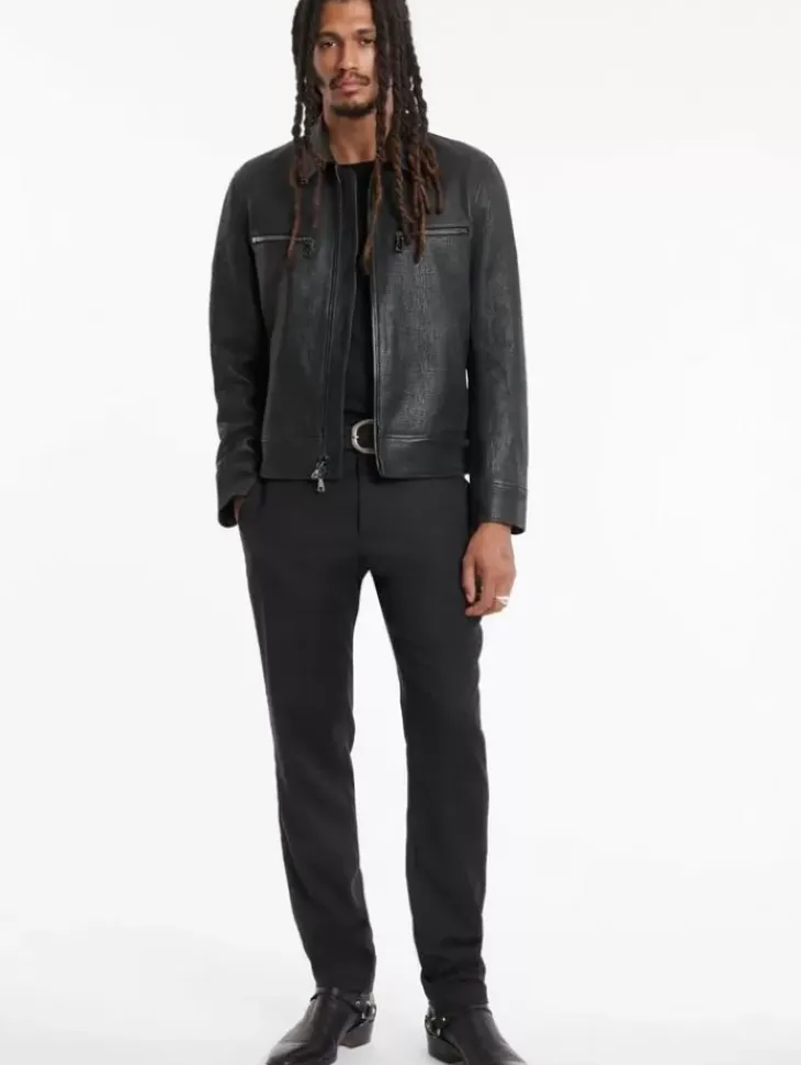 Leather & Outerwear|Tops>John Varvatos TILDEN JACKET CARBONGREY