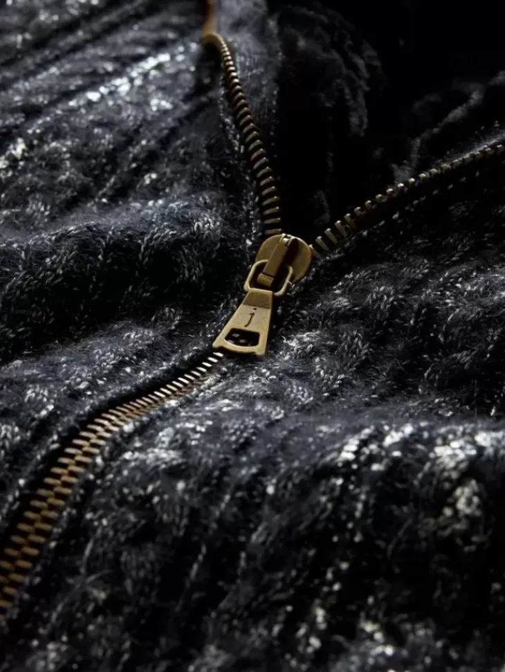 Sweaters>John Varvatos TRAMONTI JACKET BLACK