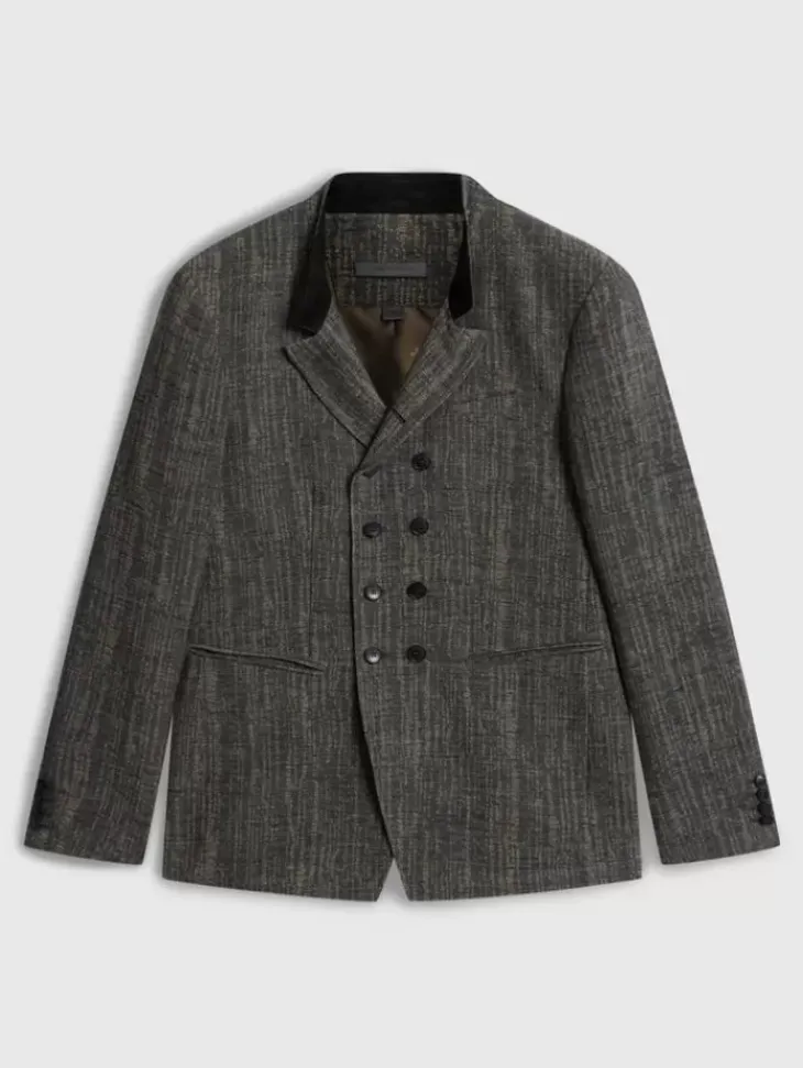Leather & Outerwear|Tops>John Varvatos UPSON JACKET DRILLOLIVE