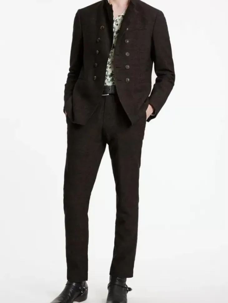 Leather & Outerwear|Tops>John Varvatos UPSON JACKET BROWN