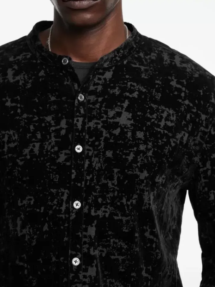 Shirts>John Varvatos VALENCA SHIRT BLACK