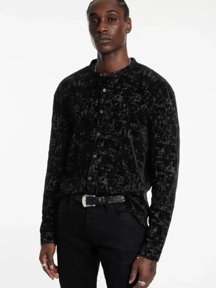Shirts>John Varvatos VALENCA SHIRT BLACK
